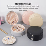 Portable Jewelry Case Large Capacity Storage Box with Lock