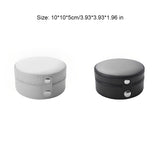 Portable Jewelry Case Large Capacity Storage Box with Lock