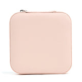 Portable Stud Earrings Rings Storage Box PU Leather Jewelry Display