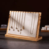 Portable Stylish Necklace Display Stand Jewelry Organizer