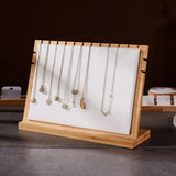 Portable Stylish Necklace Display Stand Jewelry Organizer