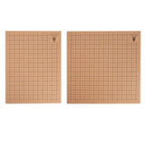 Portable Macrame Board with Grids Wood Project Board for Bracelet Craft Knotting