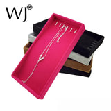 Top Velvet Jewelry Necklace Display Tray - Pendant Storage Box