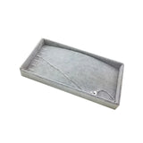 Top Velvet Jewelry Necklace Display Tray - Pendant Storage Box
