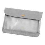Portable Transparent Face Mask Storage Bag Waterproof Dustproof