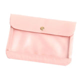 Portable Transparent Face Mask Storage Bag Waterproof Dustproof