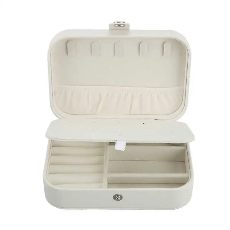 Portable Travel Case Earring Holder Organizer