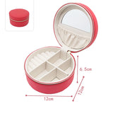 Mini Jewelry Box Organizer for Rings Earrings Necklaces Bracelets