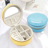 Mini Jewelry Box Organizer for Rings Earrings Necklaces Bracelets