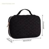 Portable Travel Jewelry Box Necklace Earrings Rings Bracelet Organizer