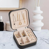 Travel Jewelry Box Necklace Holder Organizer Case Display Storage