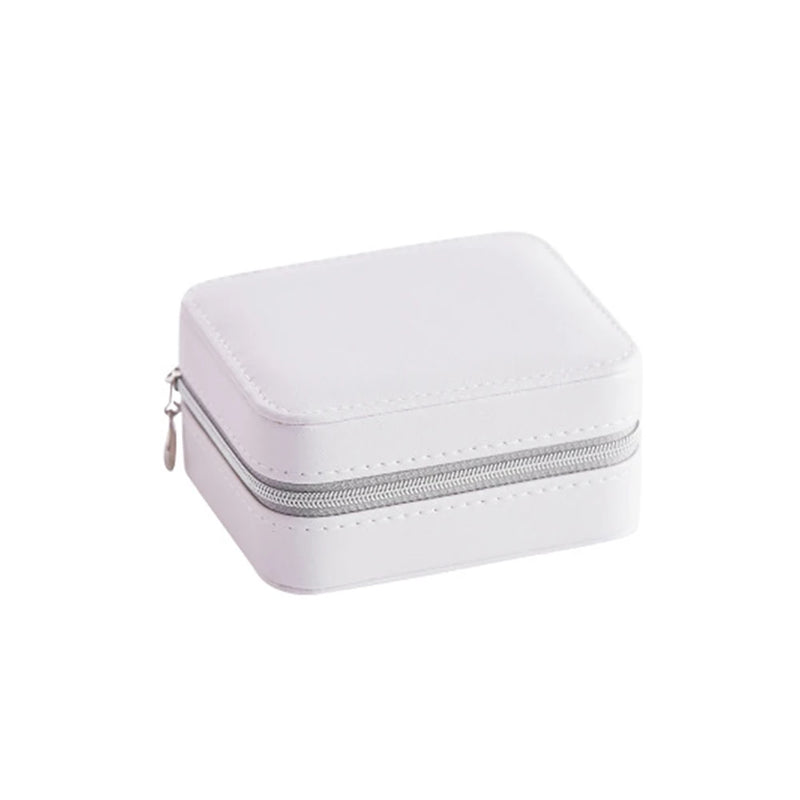 Travel Jewelry Box Organizer 3layer w/Mirror