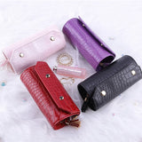 Travel Jewelry Organizer Box Roll PU Leather Storage Pouch