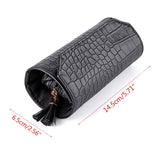 Portable Jewelry Organizer Box Roll PU Leather Storage Pouch