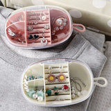Mini Jewelry Box Organizer Display Case for Women Girls