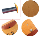 Portable Travel Wrap Jewelry Case Organiser Felt Bag