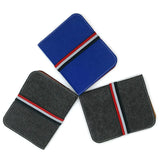 Portable Travel Wrap Jewelry Case Organiser Felt Bag