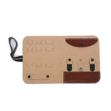 Portable Travel Wrap Jewelry Case Organiser Felt Bag