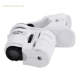 Portable UV Light Jewelry Magnifier Loop with Clip-on Micro-Lens
