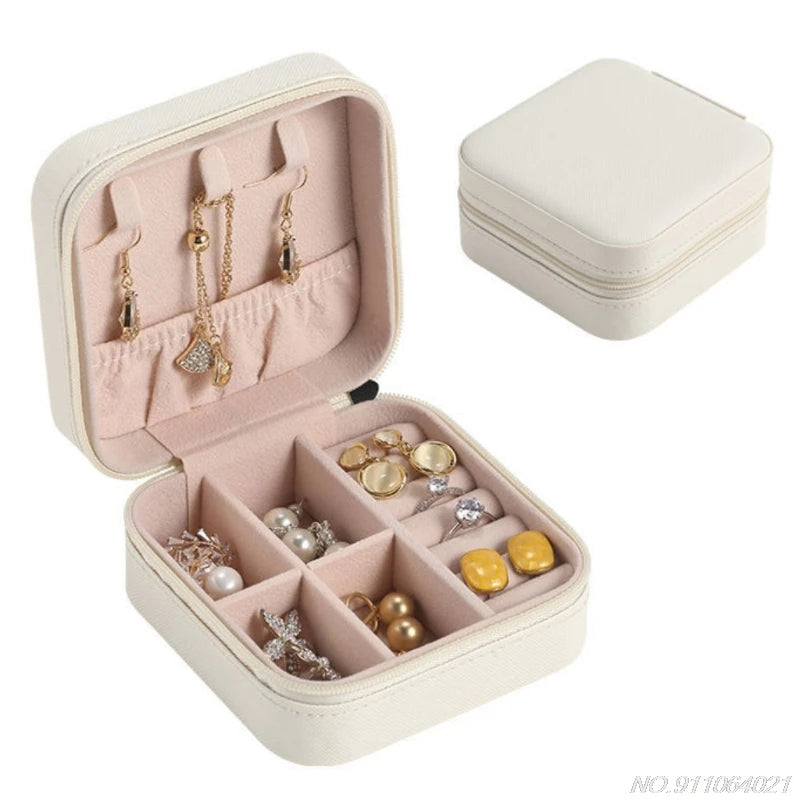 Portable Jewelry Organizer Display Case