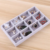 Velvet Jewellery Storage Box Large Space Jewelry Holder