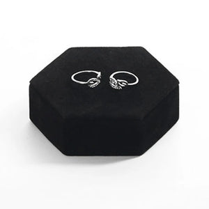 Portable Velvet Jewelry Bracelet Ring Necklace Display Organizer Storage Box