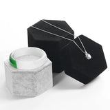 Portable Velvet Jewelry Bracelet Ring Necklace Display Organizer Storage Box