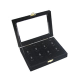 Velvet Jewelry Ring Earring Organizer Box