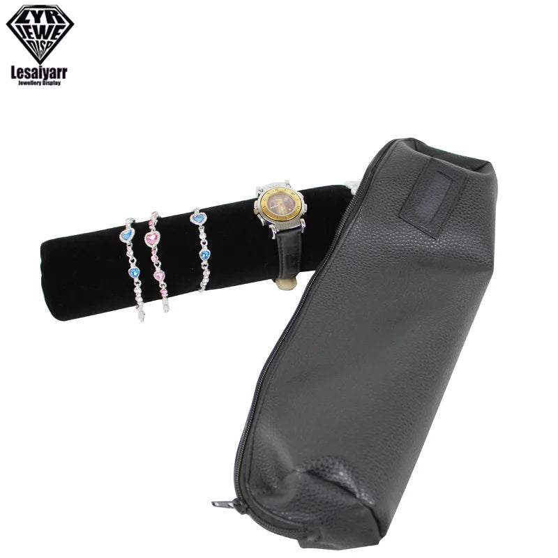 Velvet Jewelry Storage Bag Travel Roll Box