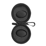Portable Single Watch Box with Zipper and Carabiner for Travel