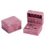 Portable Women's Jewelry Organizer Case Mini Jewellery Display