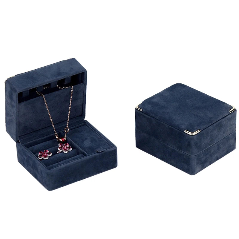 Portable Women's Jewelry Organizer Case Mini Jewellery Display