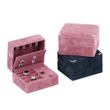 Portable Women's Jewelry Organizer Case Mini Jewellery Display