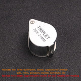 30x Foldable Magnifying Glass for Jewelry, Stamps, Antiques