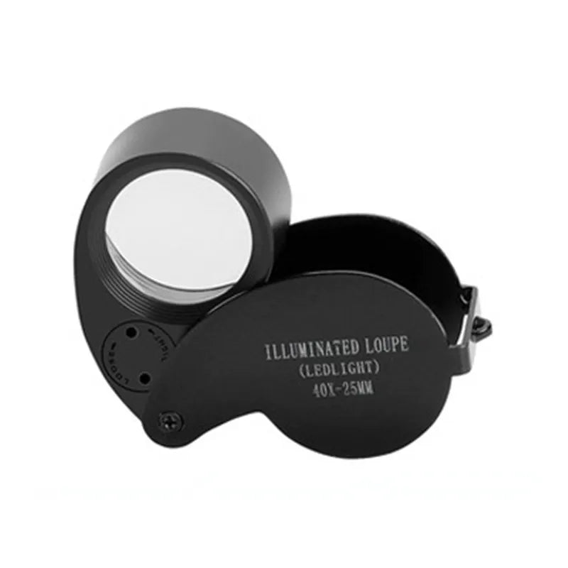 High-Definition 40x Magnifying Glass, Jewelry, Diamonds, Stamps, Antiques