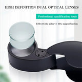 High-Definition 40x Magnifying Glass, Jewelry, Diamonds, Stamps, Antiques