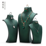 Portrait Neck Necklace Display Stand Earrings Ring Jewelry Stand