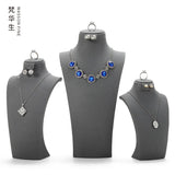 Portrait Neck Necklace Display Stand Earrings Ring Jewelry Stand