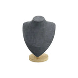 Mannequin Bust Necklace Display Stand Window Decor Jewelry Shelf
