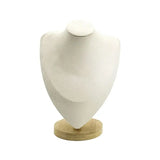 Mannequin Bust Necklace Display Stand Window Decor Jewelry Shelf