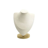 Mannequin Bust Necklace Display Stand Window Decor Jewelry Shelf