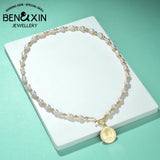Pearl Pendant Necklace Woman Clavicle Chain Gift For Girls