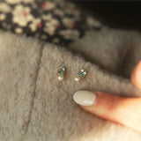 Zircon Pearl Earring Women Silver Plating Jewelry Hot Gift CE016