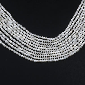 Potato Freshwater Pearl 3-4MM Loose Beads Jewelry Making