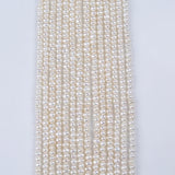 Potato Round Freshwater Pearl Beads Small Baroque 3.5-4mm DIY Jewelry Making