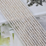 Potato Round Freshwater Pearl Beads Small Baroque 3.5-4mm DIY Jewelry Making