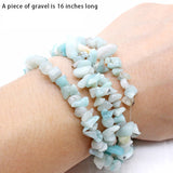 5-8mm Natural Stone Irregular Gravel Beads 16 Inch Necklace Bracelet Jewelry
