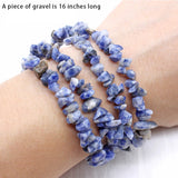 5-8mm Natural Stone Irregular Gravel Beads 16 Inch Necklace Bracelet Jewelry