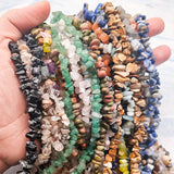 5-8mm Natural Stone Irregular Gravel Beads 16 Inch Necklace Bracelet Jewelry