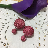 Double-Sided Polymer Clay Shambhala Earrings